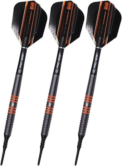 80% Tungsten Soft Tip Darts Set met Gedetailleerde Grip