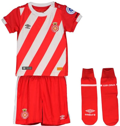 Umbro Girona Fc 18/19 Thuis Junior Set Rood 6-12 Months