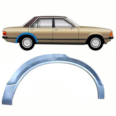 Reparatiepaneel achterspatbord voor Ford Granada 1977-1985 / Rechts