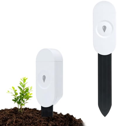 Soil Moisture Meter en Temperatuurmeter voor Planten - Zigbee Compatibel met Home Assistant en Zigbee2mqtt voor Nauwkeurige Vochtigheidsmetingen
