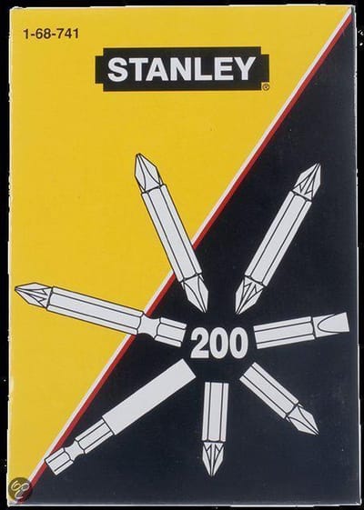 Stanley Assortiment Bits 200 Delig