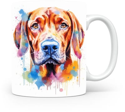 Mok Rhodesian ridgeback Beker voor koffie of tas voor thee, cadeau voor dierenliefhebbers, moeder, vader, collega, vriend, vriendin, kantoor, opa, oma, hond, kerst, sinterklaas, verjaardag
