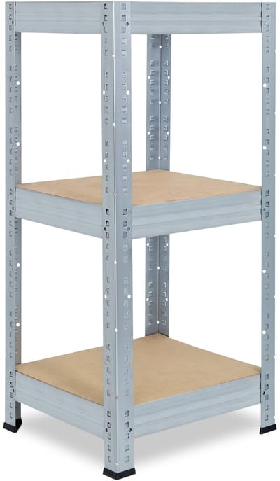 Shelfplaza PRO metalen stellingkast - 90x60x60 cm - verzinkt - 3 planken
