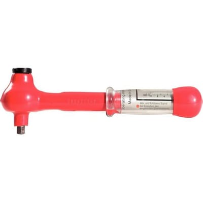 3/8 mini momentsleutel met isolatie en omschakelaar ratelkop, 5-25 Nm KS Tools 117.1184
