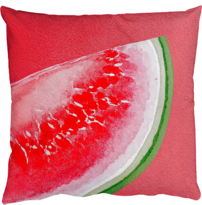 Sierkussens - Kussentjes Woonkamer - 50x50 cm - Watermeloen - Rood - Zomers