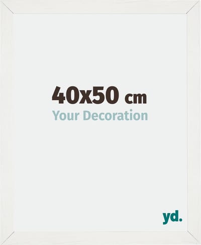 Your Decoration - Fotolijst 40x50 cm - MDF - Wit Geveegd - Mura