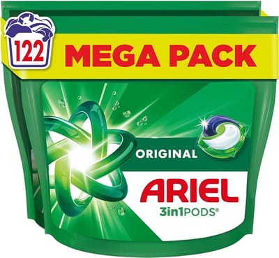 Ariel 4in1 Wasmiddel Pods Original - 2 x 61 Wasbeurten
