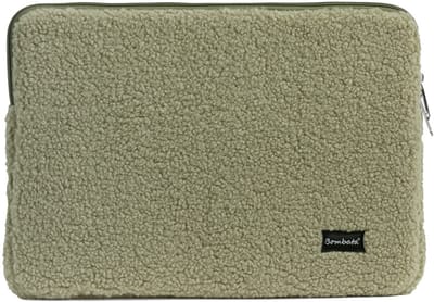 Bombata Teddy Laptop Sleeve - Laptop Hoes geschikt voor 13 / 13.3 / 14 inch Laptops - Groen