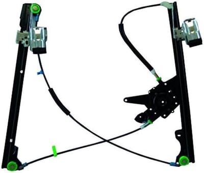 Raamheffer Links - Raammechanisme Besturing - Auto Ramen Bediening - Mechanische Raamheffer - 1 Stuks - Zwart