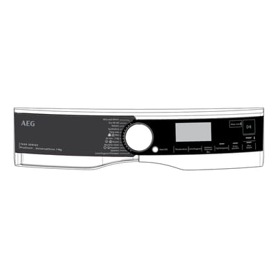 AEG controlepaneel, wit, AEG, NL 140242620031