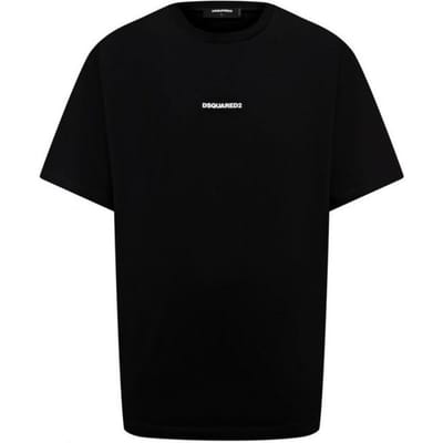 T-shirt homme DSQUARED2 Coupe ample noir - Taille: XL black