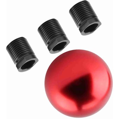 Auto Universele Handmatige Knop Versnellingspookknop Ronde Bolvorm (Titanium)