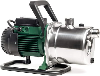 Centrifugaalpomp - Tuinpomp Elektrisch - Water Verplaatsen - Zelfaanzuigend RVS - 60 L/min - Zilver