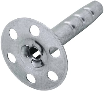 Wedi Metaalplug 80 mm Gegalvaniseerd – Bevestigingsplug voor bouwplaten – 10 stuks - 094923108