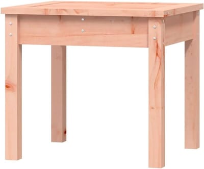 Houten Tuinbank - Buitenbank Parkbank - Buiten Zitten - Massief Douglashout - 50x44x45 cm - Natuurlijk Hout
