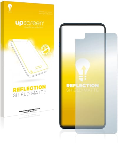 upscreen - Screenprotector voor Motorola G100 - Folie Beschermfolie anti glare matte