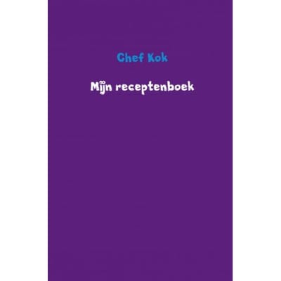 Mijn Receptenboek - Chef Kok