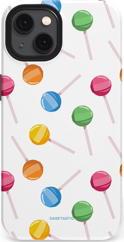 Casetastic Hoesje Geschikt voor Apple iPhone 13 Magsafe - Stijlvolle Beschermende Duo-layer Case - Lollybom