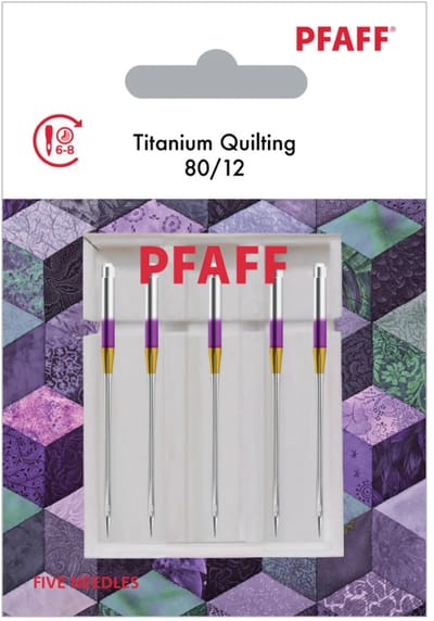 Pfaff Quilten / Titanium 80 (5 stuks) Naalden