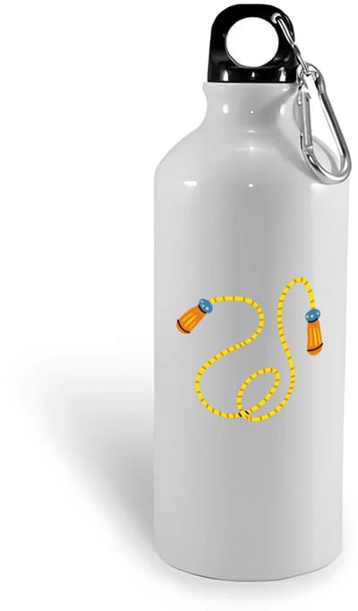 Hacebo® - Springtouw waterfles - Kind - sporters - speelgoed - water fles - 400ML