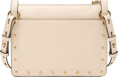 FOSSIL Leren schoudertas Taryn Crossbody Bag Vanilla crème