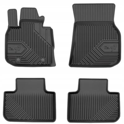 FROGUM No.77 - Automatten Set - BMW X4 G02 automat - TPE rubber - 3D randbescherming - Duurzaam en geurloos