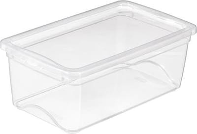 Sunware - Omega opbergbox 6L transparant - 33,7 x 19,4 x 12,6 cm