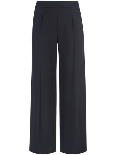 Straight Fit-jersey broek Van DAY.LIKE blauw