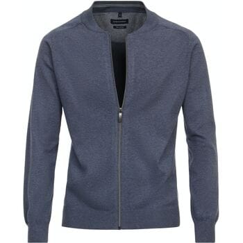 CASAMODA Vest Zip Blauw - Maat XXL - Heren
