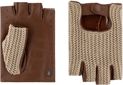 Roeckl San Marco Handschoenen Leder - Jongens - saddlebrown