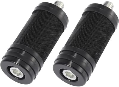 Dailygoods- Schakelpedaal - Comfortabel design - CNC-aluminiumlegering - Zwart - Set van 2 - Geschikt voor Harley Dyna/Sportster - Eenvoudige vervanging - Versnellingspedaal