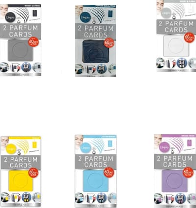 Borvat® | Limpro Geurzakjes voor in de Kledingkast ( 4 verschillenden) - Kleding Geurzakje Inclusief Ophanghaak - Kamer Luchtverfrisser Hangers - Auto Lucht Verfrisser - Schoen Verfrisser - 4 Verschillende Geuren