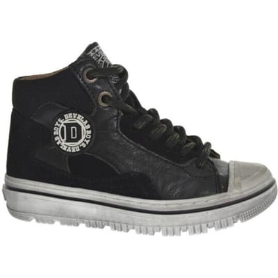 Develab 44301 927 Black Jongens Veterboot - Zwart - 26