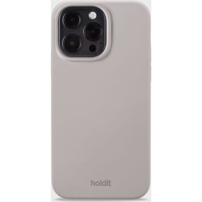 Phone Case Silicone Taupe iPhone 15 Pro Max