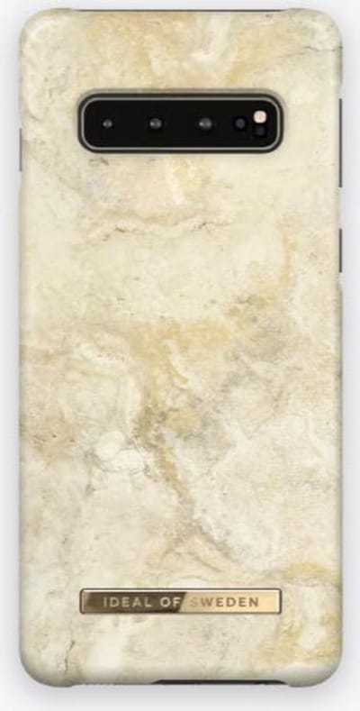 iDeal of Sweden Fashion Case voor Samsung Galaxy S10 Sandstorm Marble