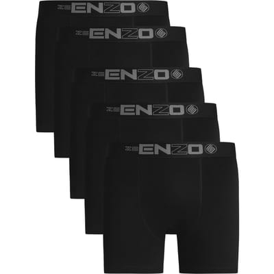 Enzo | 5-pack Heren Boxershorts Katoen Stretch Ondergoed