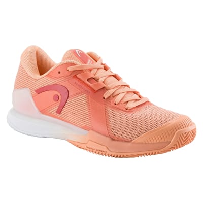 Head Racket Sprint Pro 4.0 Clay Court Schoenen Oranje EU 39 Vrouw