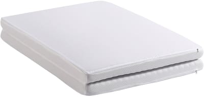 MODENUIT Opvouwbaar Matras 140x200 cm – 23D Schuim – H3 Stevigheid – Afneembare Wasbare Hoes – OEKO-TEX – Wit