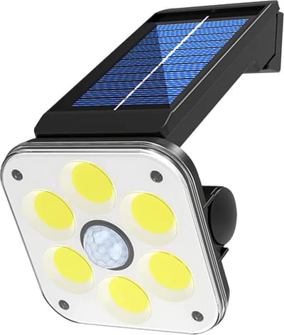 St. Helens Home & Garden GH424 Solar PIR Security Wandlamp – 48 LED – 120 Lumen – IP65 – Zwart