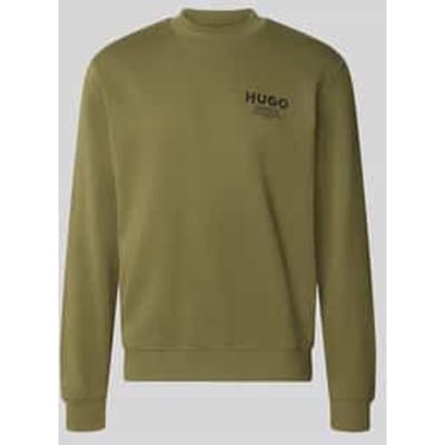 Regular fit sweatshirt van zuivere katoen model 'Nespon'