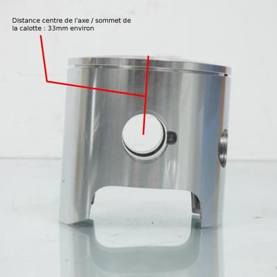 Piston moteur Vertex pour Moto Husqvarna 250 WR 1987 à 1991 21757CD / surcote CD Ø69.96mm Neuf