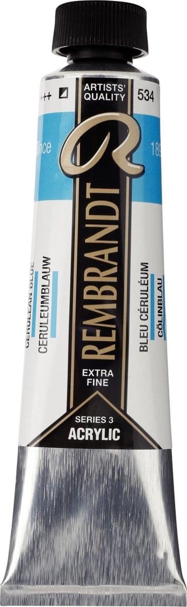 Rembrandt Acryl Verf Serie 3 Cerulean Blue (534)