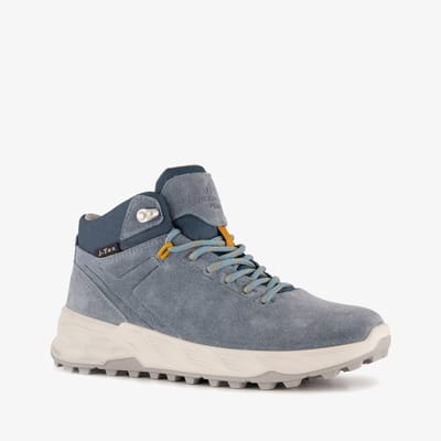 Mountain Peak hoge dames wandelschoenen cat. B blauw - Maat 37 - Echt leer - Uitneembare zool