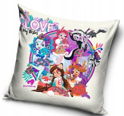 Enchantimals Sierkussenhoes 40x40cm - Decoratief & Zacht