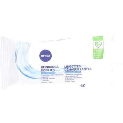 Nivea 3-in-1 Reinigingsdoekjes Normale Huid 7 Doekjes