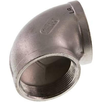 2'' NPT RVS L-Fitting 90graden 16 Bar - FL2E-F-SH-200N