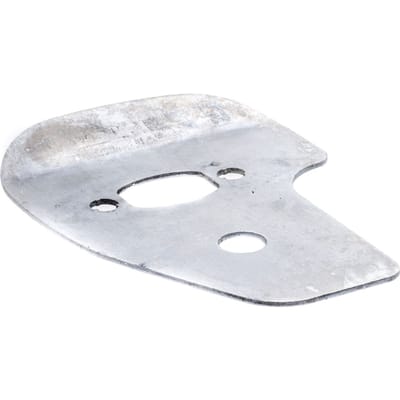 Muffler back plate