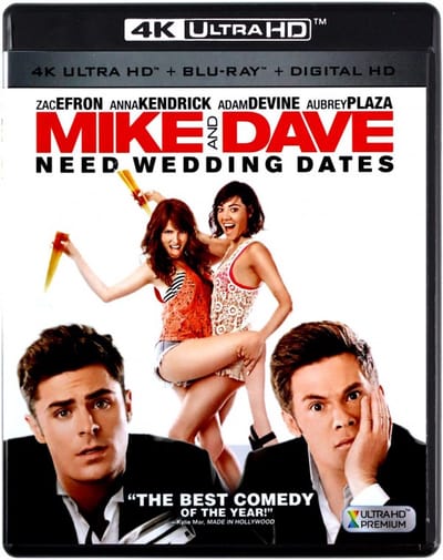 Mike and Dave Need Wedding Dates [Blu-Ray 4K]+[Blu-Ray]