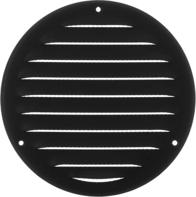 Rond Ventilatierooster 125mm - Aluminium met Insectengaas - Luchtrooster voor Efficiente Ventilatie