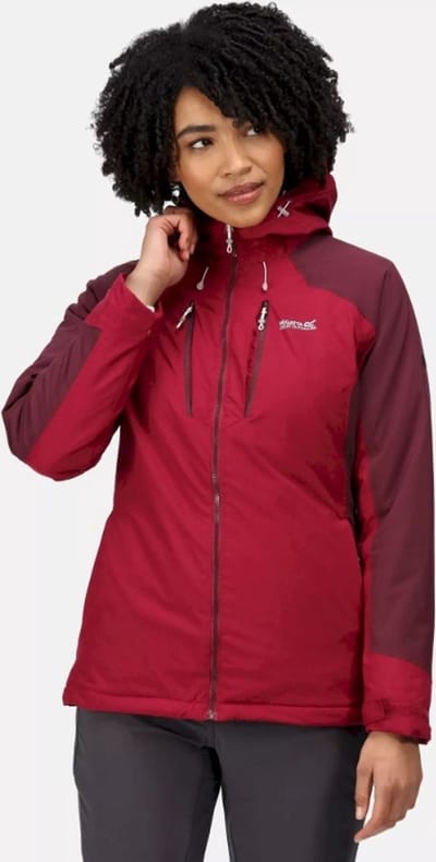 Regatta Dames Highton Pad II Jas Beetroot/Fig Maat S/36